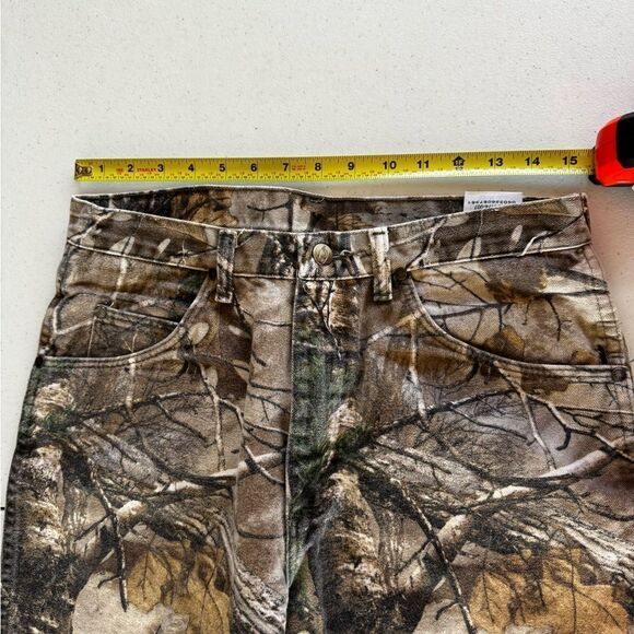 Wrangler Pro Gear RealTree Camouflage Hunting Denim Jeans 33 x 32 EUC NO WEAR - Picture 6 of 8